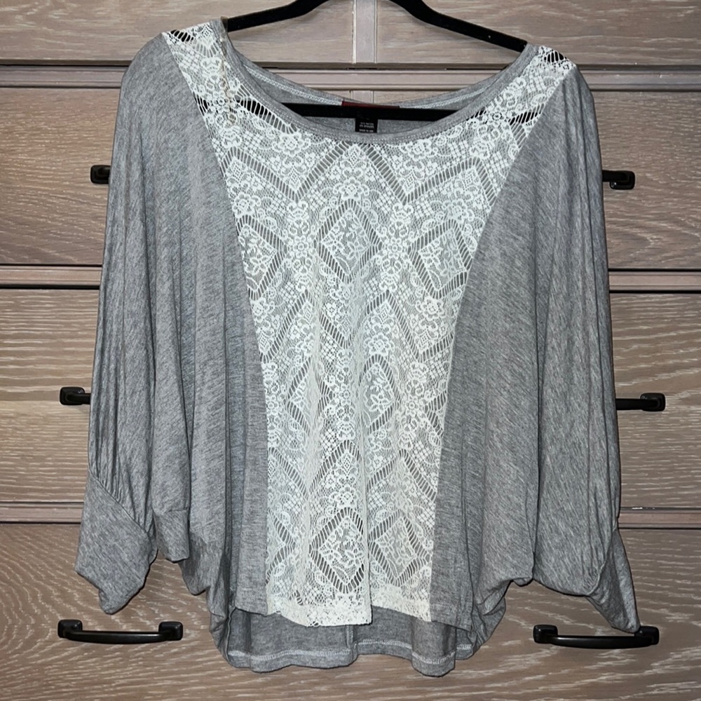 BKE 3/4 Dolman Sleeve Top